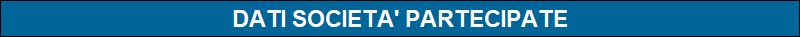 DATI SOCIETA' PARTECIPATE