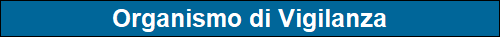 Organismo di Vigilanza