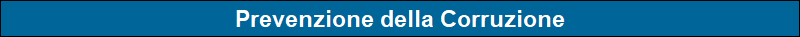 Prevenzione della Corruzione