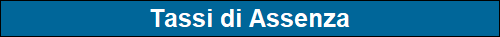 Tassi di Assenza