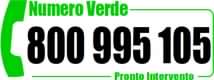 Pronto intervento 800 995 105
